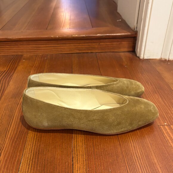 Reformation Suede Ballet Flats - Size 6 - Picture 2 of 4